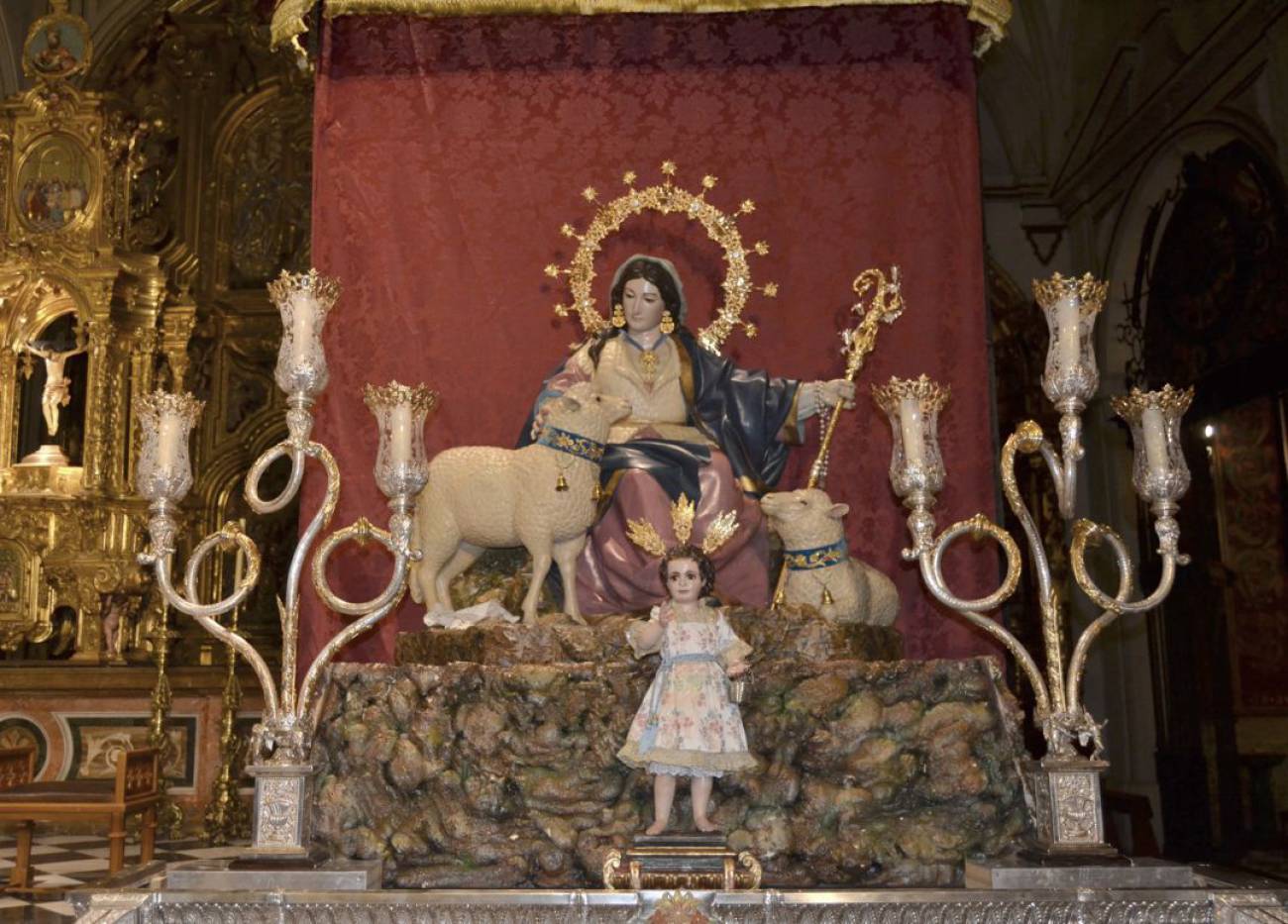 La Divina Pastora reiniciará la actividad cofrade en las calles de Jaén