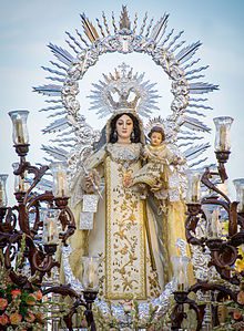 Recorrido de la salida Procesional de la Virgen de las Mercedes de San Fernando