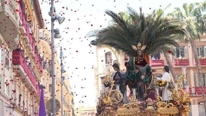 Padre Jesus Entrada Jerusalen La cofradía de Pollinica de Málaga comienza a preparar la procesión magna ‘Camino de la Gloria’