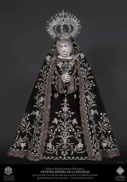 La Virgen de la Soledad de Granada llevara varios tipos de acompañamientos musicales en su traslado a la Catedral