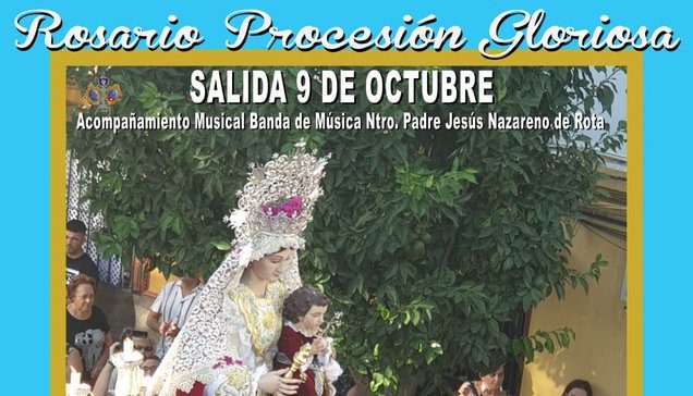 Recorrido Procesión de la Virgen del Rosario de San Jerónimo esta tarde