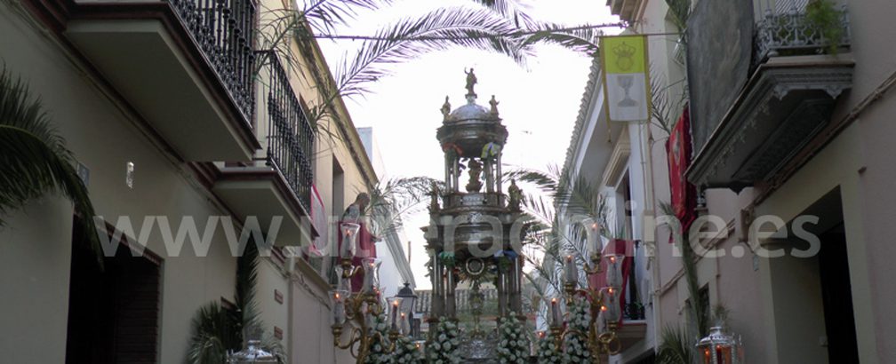 El Santísimo Sacramento será la primera procesión en Utrera tras la pandemia