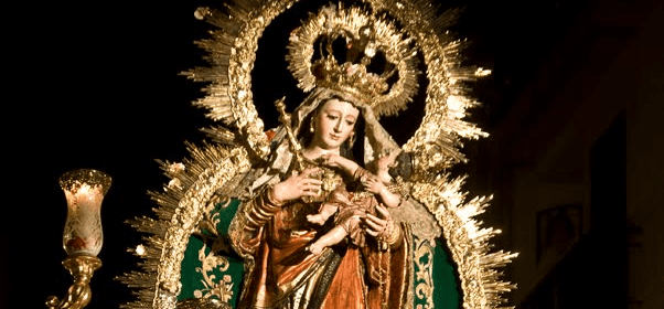 Horario e Itinerario de la salida procesional de la Reina de Todos los Santos. Sevilla 06 de Noviembre del 2022