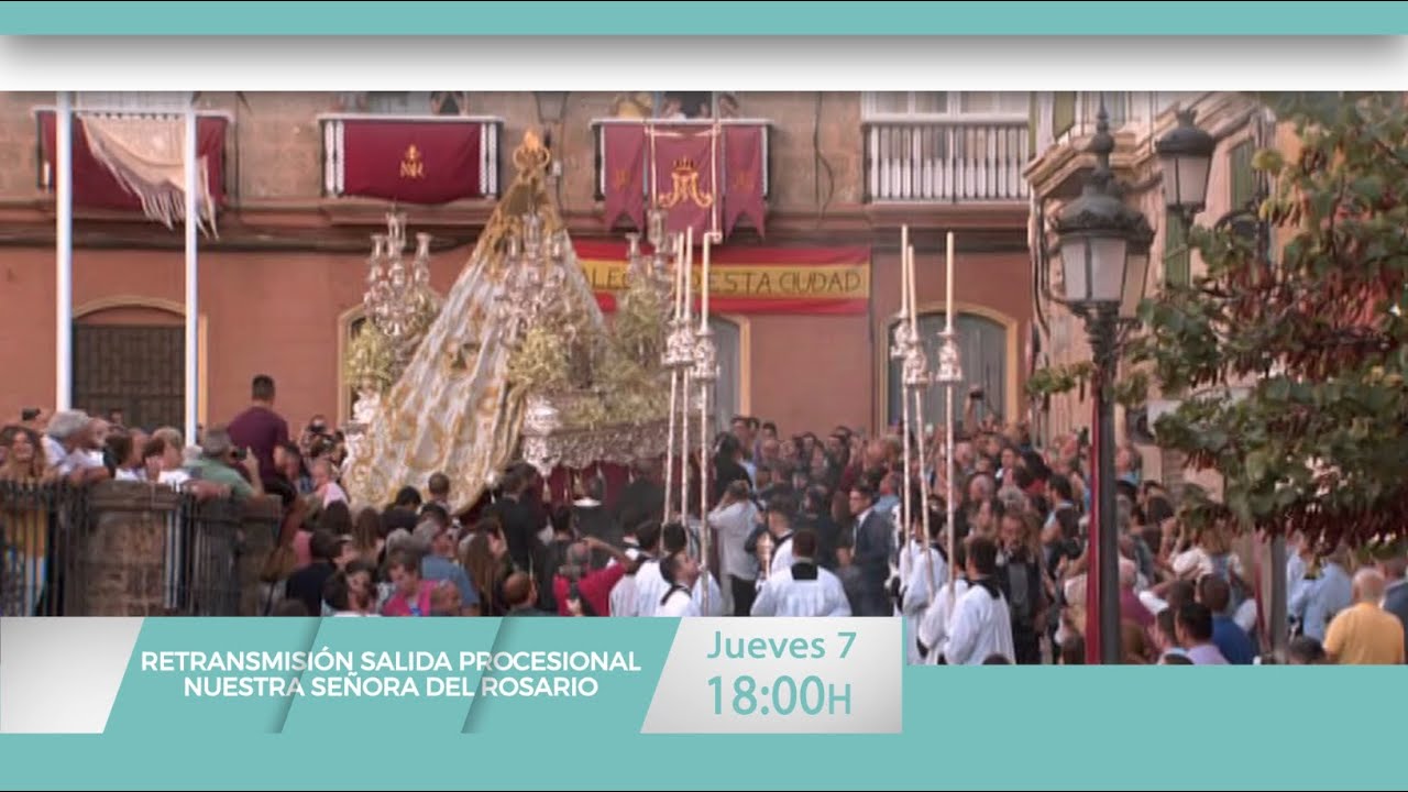 Retransmisión de la Procesión de la Virgen del Rosario de Cádiz 2021