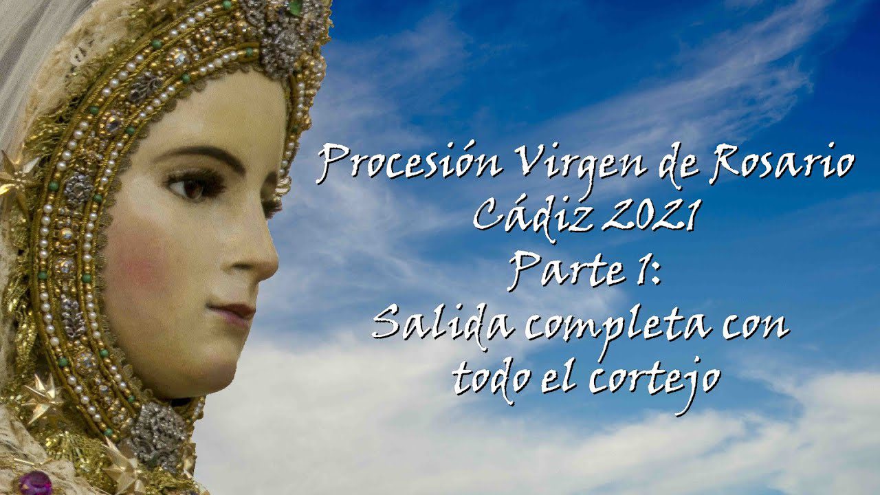 Salida de Santo Domingo y San Juan de Dios de Nuestra Señora del Rosario de Cádiz en 4K