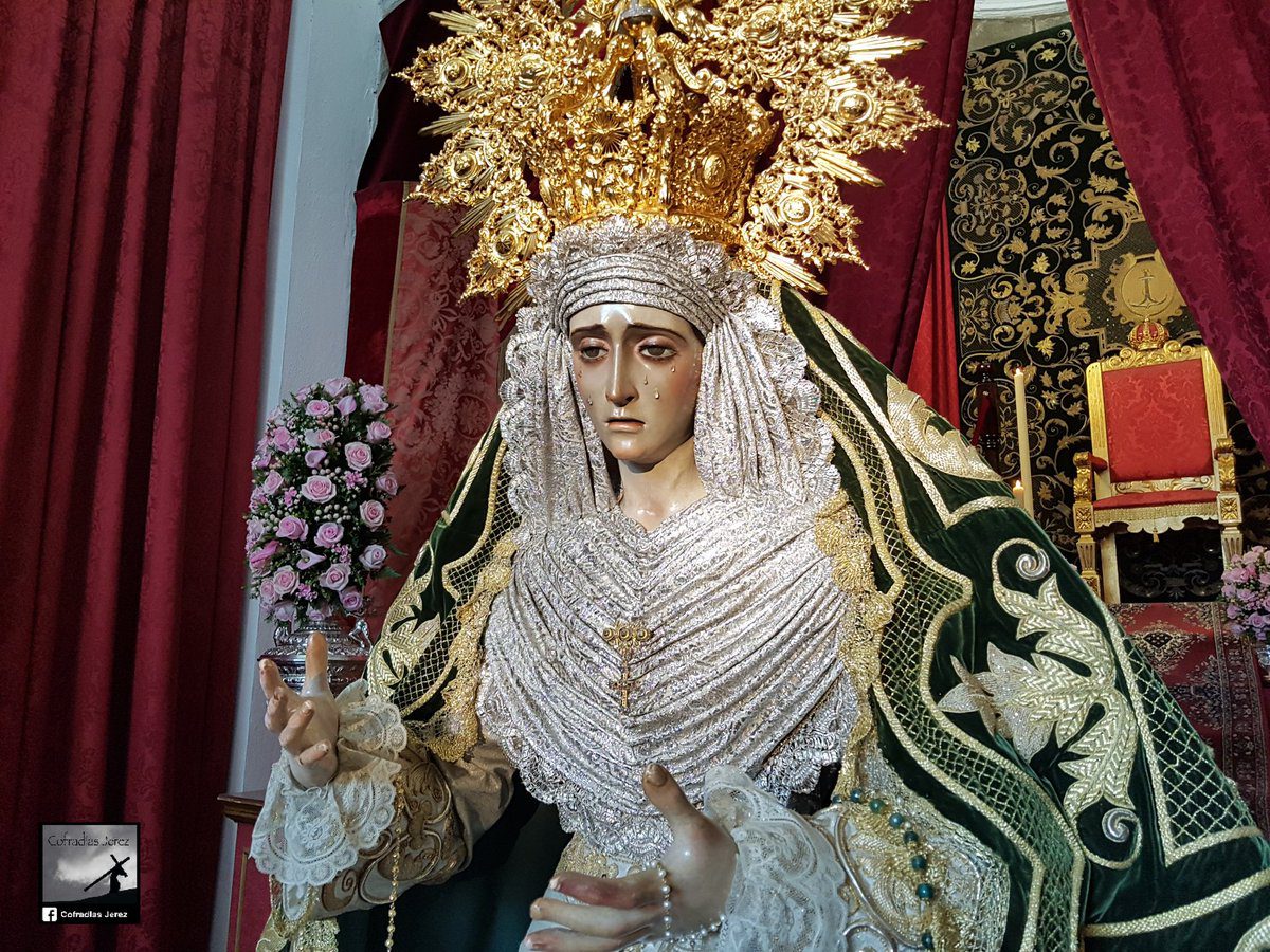 Vídeo del regreso de Nuestra Señora de la Esperanza Coronada a la Capilla de la Yedra de Jerez de Frontera