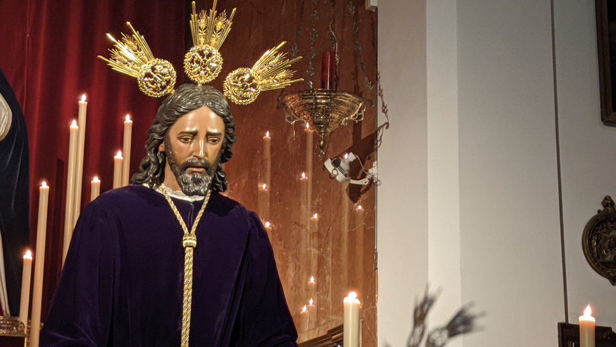 Nuestro Padre Jesús del Soberano Poder en su Prendimiento de la Hermandad de Los Panaderos, para el Vía Crucis Oficial de Hermandades de Sevilla 2022