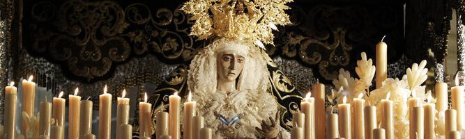 Recorrido de la Procesión de Regreso de la Catedral de la Esperanza de la Yedra en Jerez de la Frontera