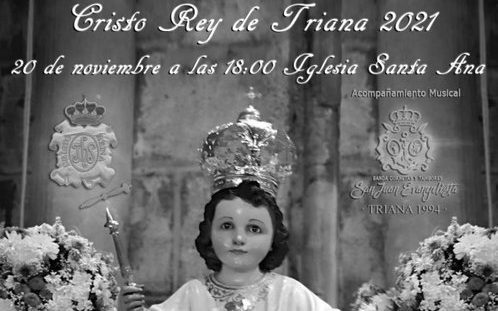 Horario e Itinerario de la Procesión del Niño Cristo Rey de Triana este Sábado