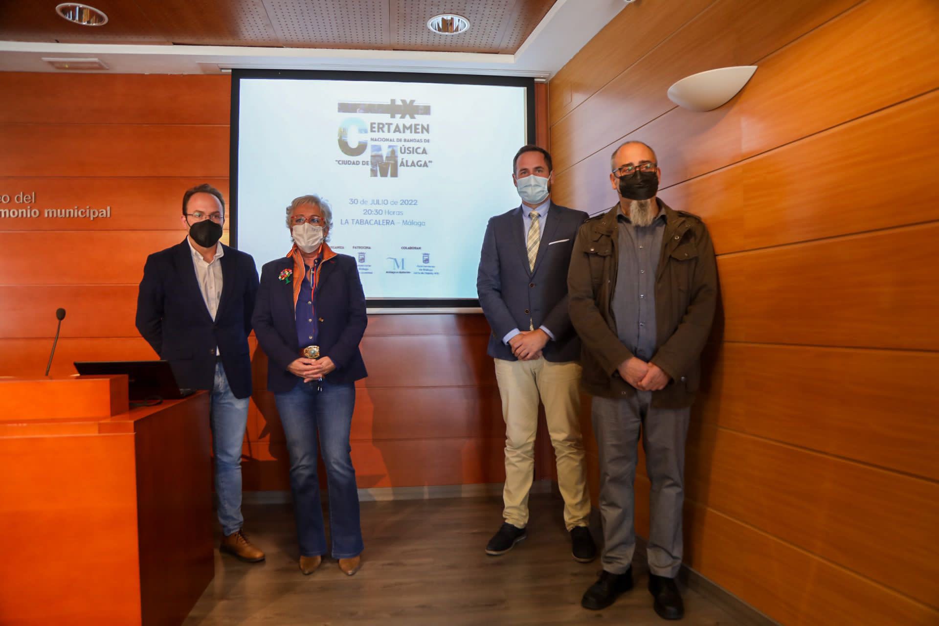 Presentado el IX Certamen Nacional de Bandas de Música «Ciudad de Málaga»