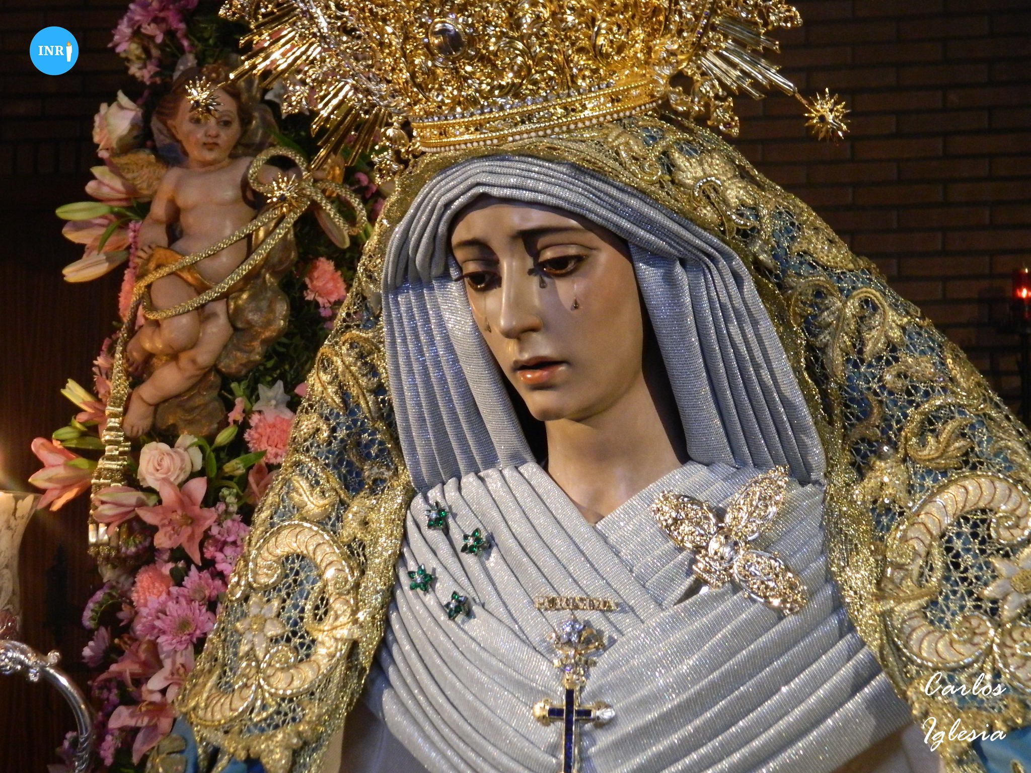 Recorrido del Rosario de la Aurora Virgen de la Purísima Concepción en Sevilla