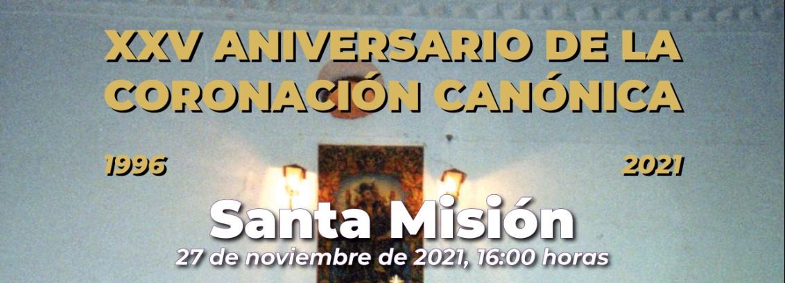 Horario e Itinerario de la salida en Santa Misión de los titulares de la Hermandad de la Soledad. Alcalá del Río 27 de Noviembre del 2021