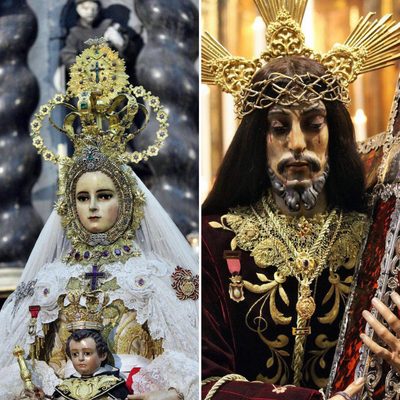 Horario e itinerario Procesión Extraordinaria Jesús Nazareno y Virgen del Rosario. Cádiz 08 de Diciembre del 2021