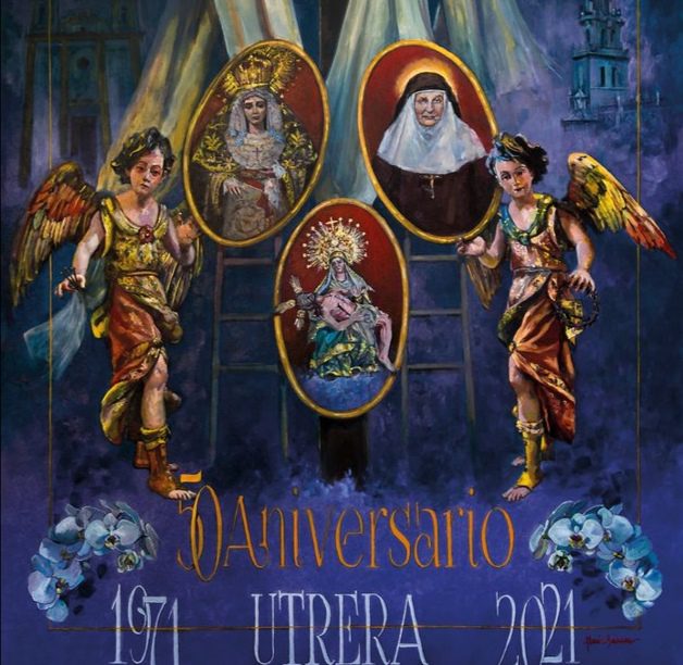 Recorrido de la Procesión extraordinaria Nuestra Señora de los Ángeles de la Hdad de la Quinta angustia de Utrera