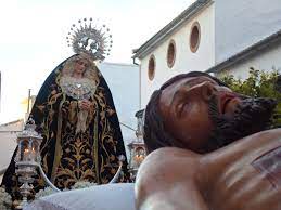La Banda del Nazareno de Huelva tocará tras el Cristo Yacente de la Roda de Andalucía el próximo Sábado Santo