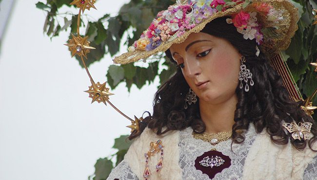 Recorrido del  Rosario Vespertino Divina Pastora de las Almas de San Antonio en Sevilla