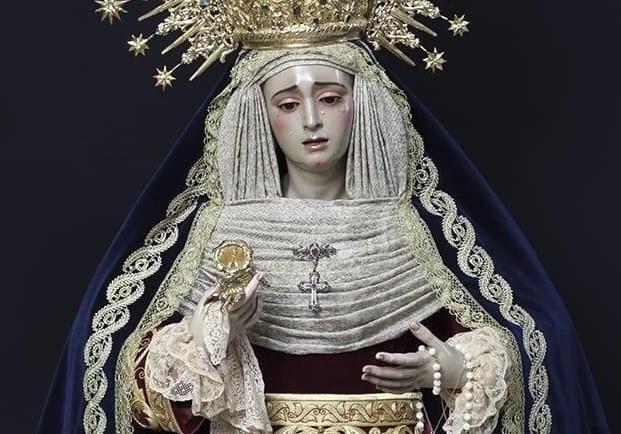 Horario e Itinerario Traslado de la Virgen de Loreto a La Basílica de la Merced. Jerez de la Frontera 08 de Diciembre del 2021