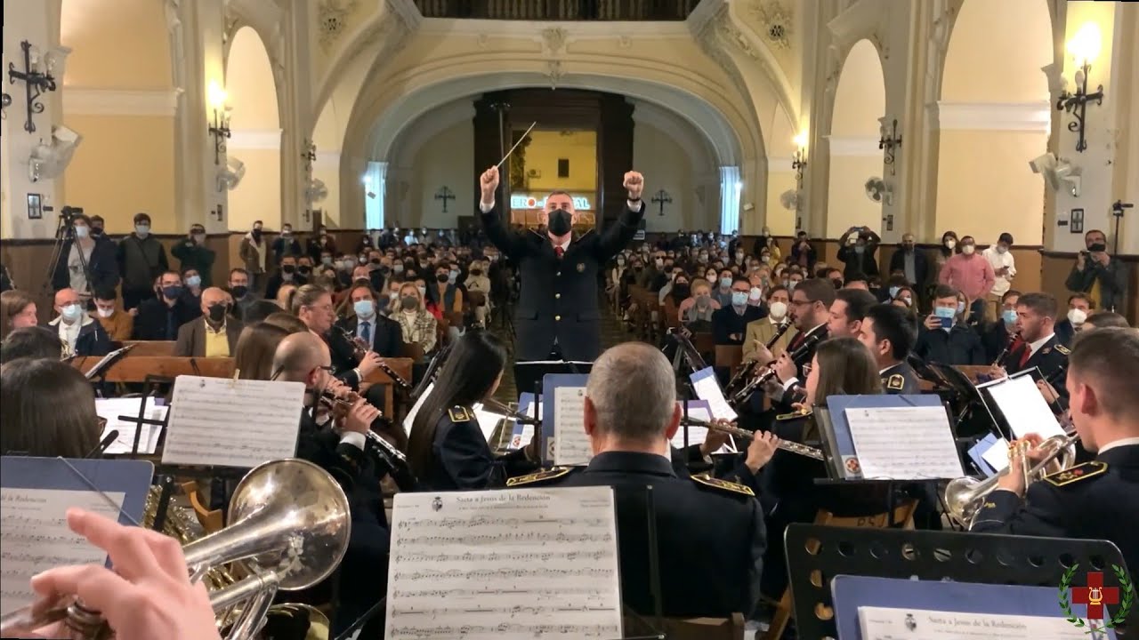 Estreno «Saeta a Jesús de la Redención» Cristóbal López Gándara en Banda Cruz Roja