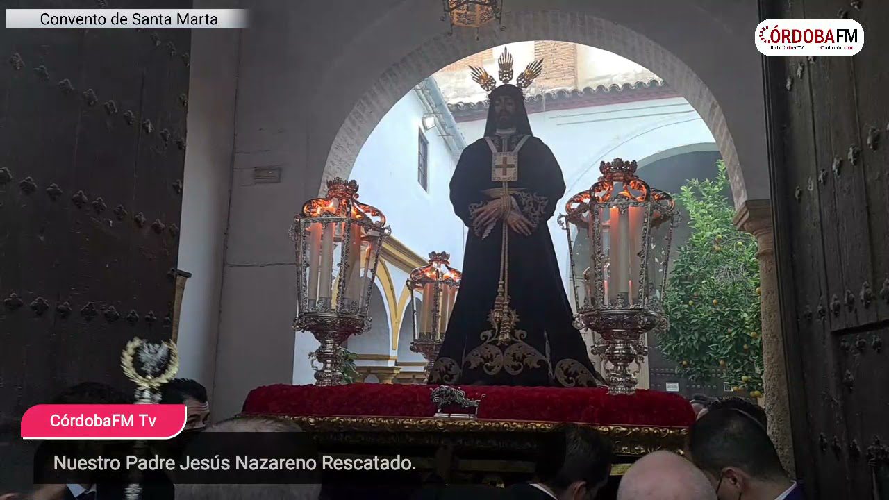 Traslado de Ntro. Padre Jesús Nazareno Rescatado a su Sede Canónica tras el proceso de Restauración en Córdoba