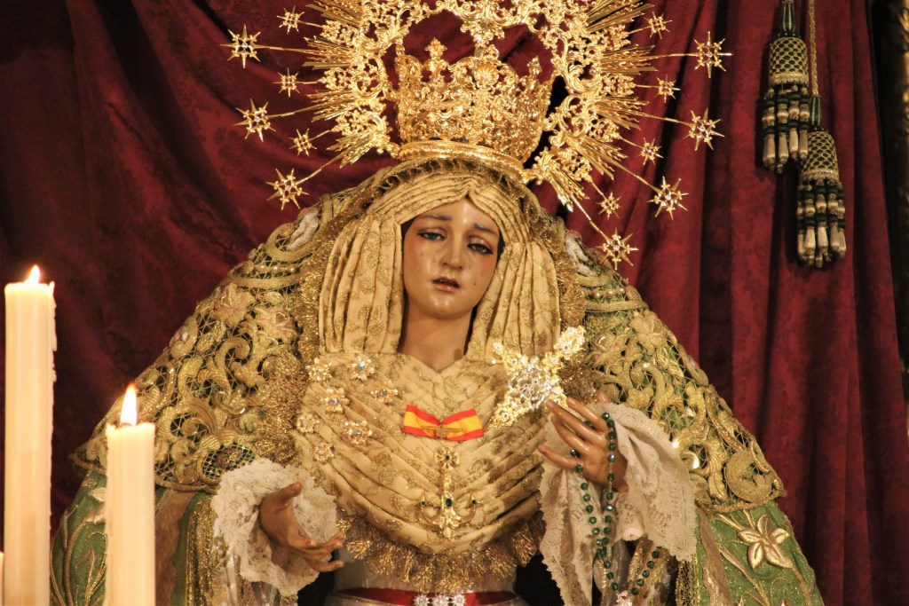 Se Modifica el recorrido del traslado extraordinario del sábado 10 de diciembre de la Virgen de la Esperanza de Córdoba