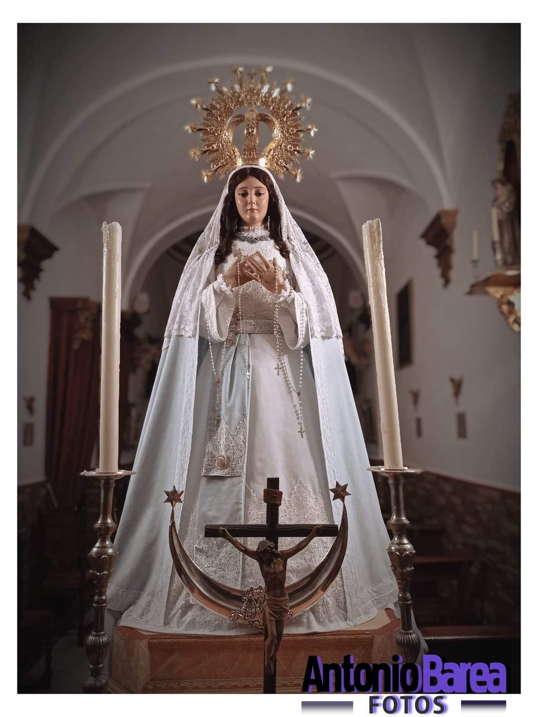 La Virgen de las Aguas saldrá en Procesión los días 7 y 8 de diciembre de Arcos de la Frontera