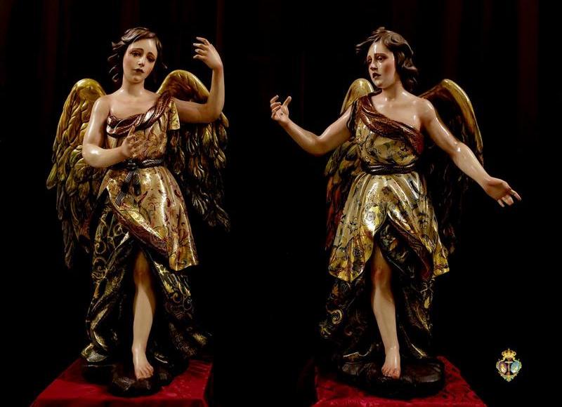 Dos nuevos ángeles ceriferarios para la Esperanza de Triana