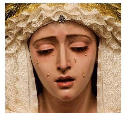 Recorrido de mañana de la Procesión en Málaga de Nuestra Señora de la Esperanza y Refugio de los Ancianos