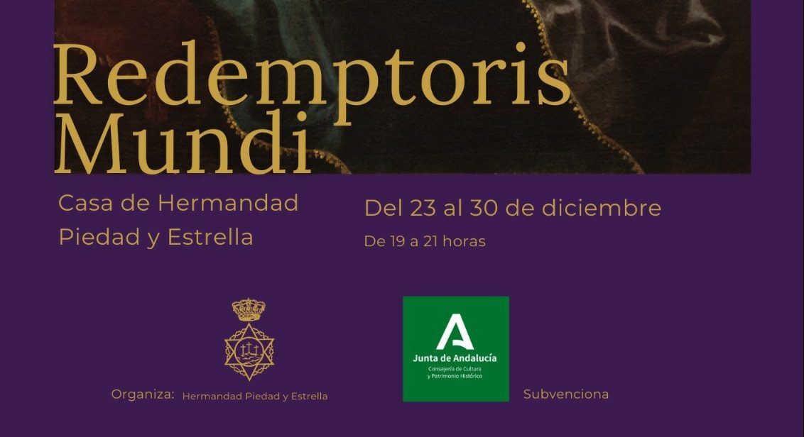 La Hermandad Piedad y Estrella organiza la Exposición «Redemptoris Mundi» de Jaén