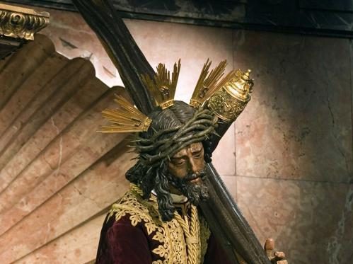 El Gran Poder de Sevilla, con la túnica persa como cada Navidad