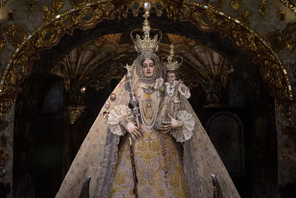Los devotos portarán a la Virgen de Araceli de Lucena en la procesión de rogativa por la lluvia de este domingo