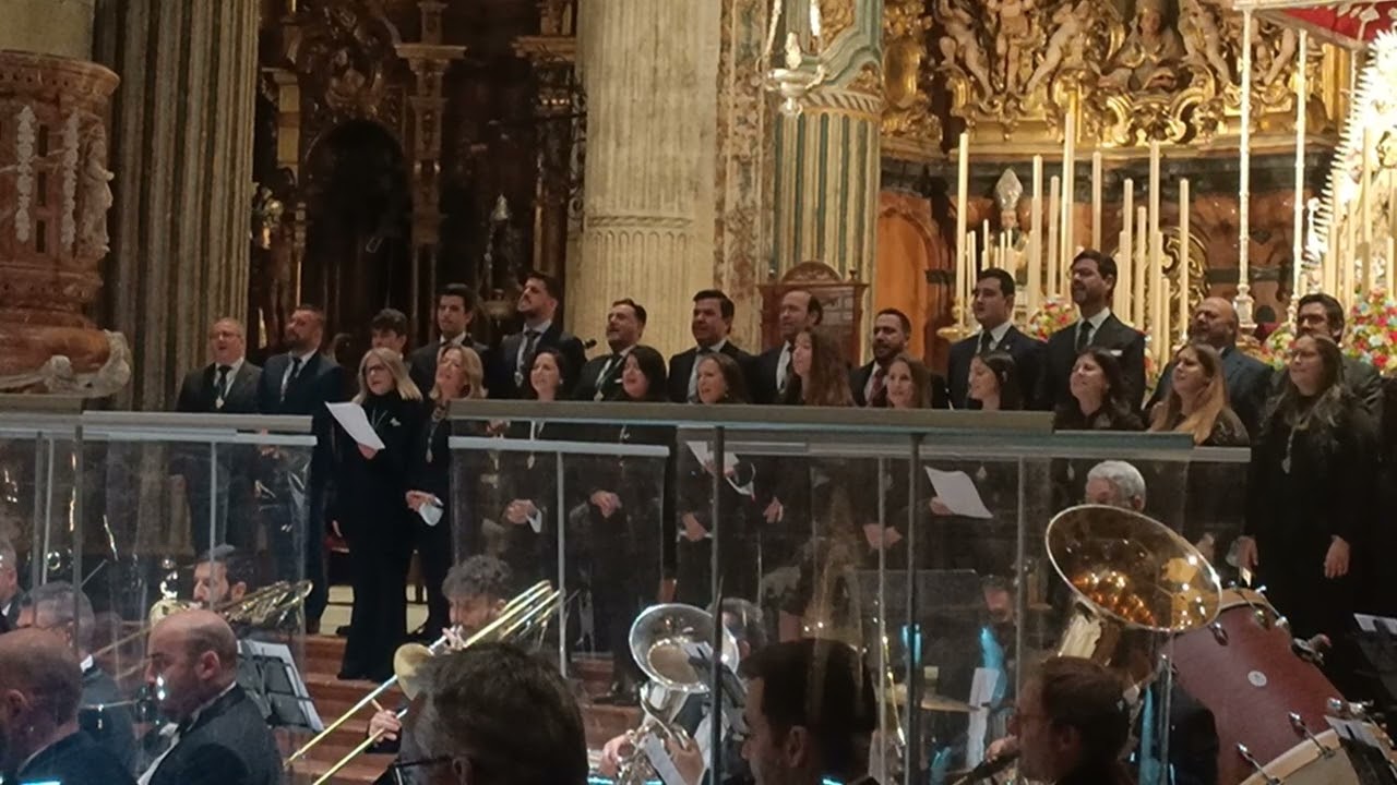 Estreno del Himno del Centenario  de la Hermandad de Ntra Sra del Rocio de Sevilla