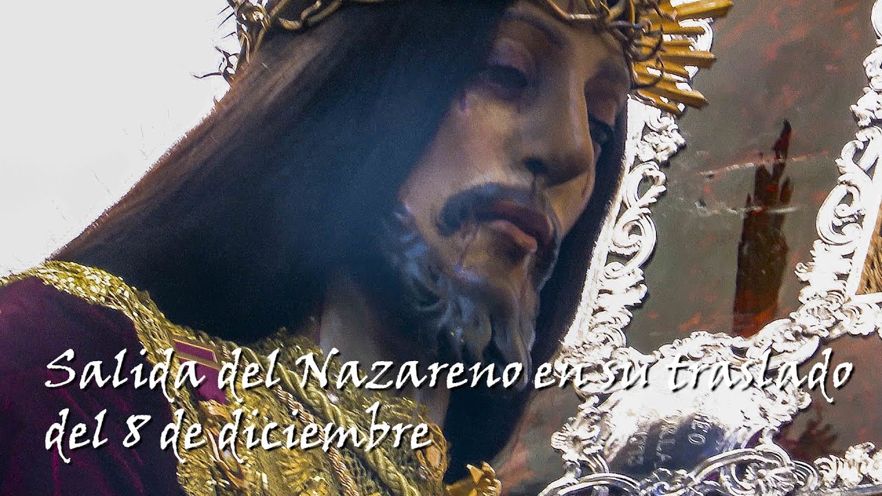 Vídeo de la Salida del Nazareno de Cádiz en el traslado a la Catedral el 8 de diciembre