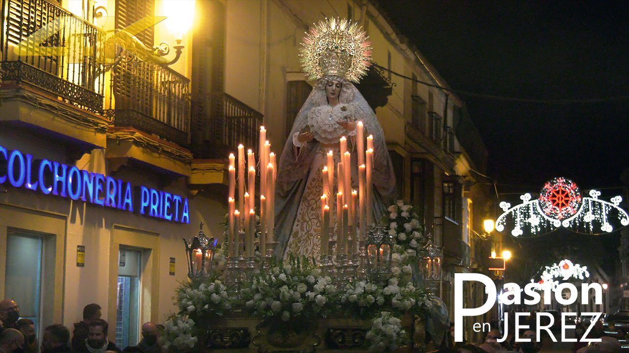 Vídeo del Rosario Vespertino María Santísima de la Amargura en Jerez