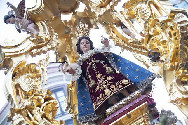 Recorrido y Horario de la Salida Procesional del Niño Jesús de Praga de Santo Ángel de Sevilla este sábado