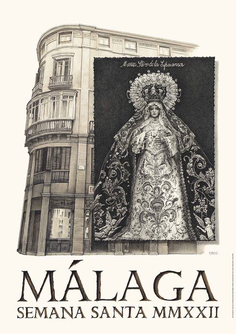 Presentado el Cartel de la Semana Santa de Málaga 2022