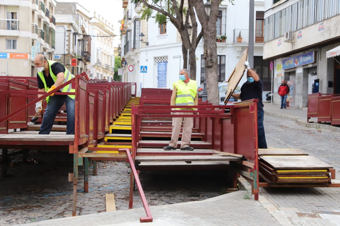 Las obras del eje del Arroyo no impedirán en Jerez el paso de las cofradías