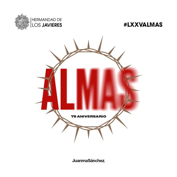 Los Javieres presenta el logotipo por los 75 años del Cristo de las Almas