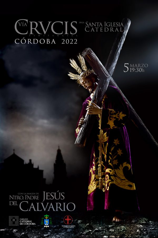 Publicado el cartel para el Vía Crucis de las Hermandades de Córdoba de 2022