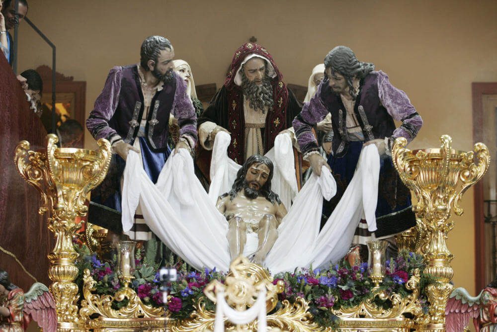 La Hermandad del Santo Traslado de Málaga iniciará su salida procesional desde la iglesia de San Pablo