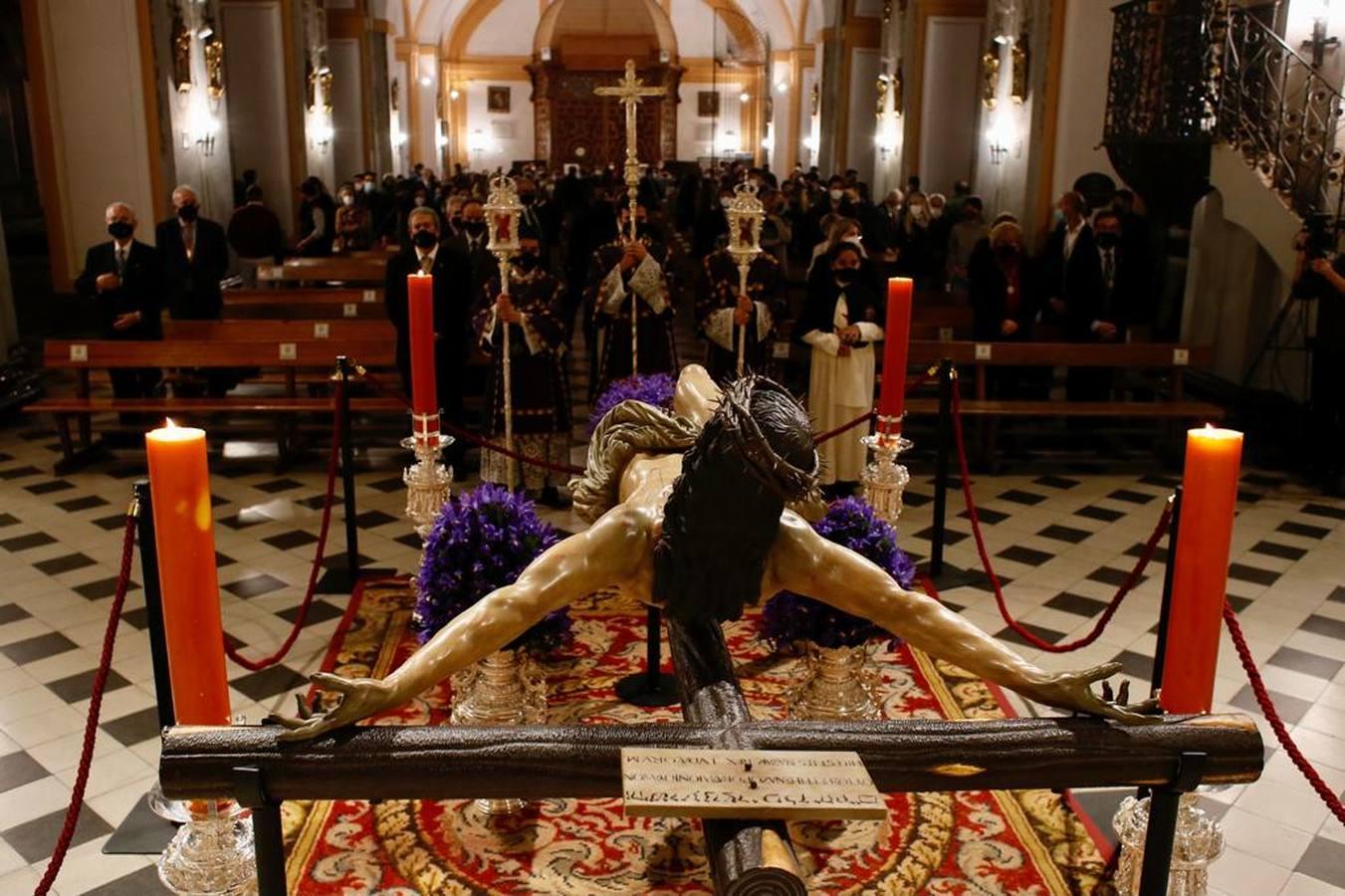 Recorrido y horario del Vía Crucis del Cristo de las Cinco Llagas de Sevilla este Miércoles de Ceniza