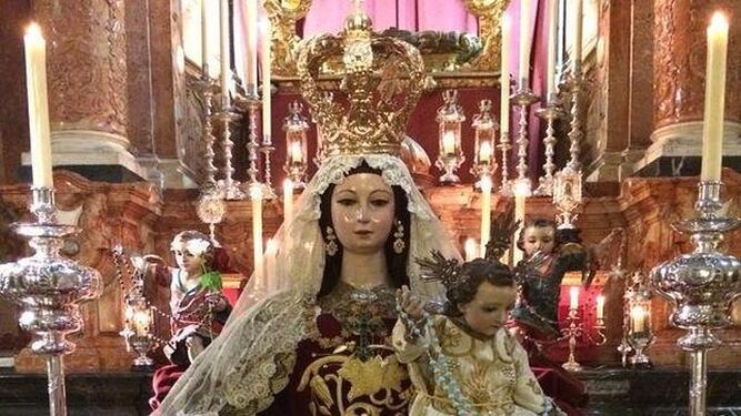 Roban la corona de la Virgen del Rosario de la iglesia de San Pablo de Córdoba