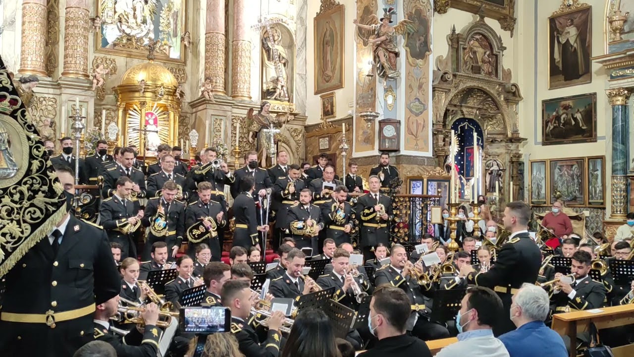 Estreno marcha «Al Rey de Reyes» de la Agrupación Musical Virgen de los Reyes