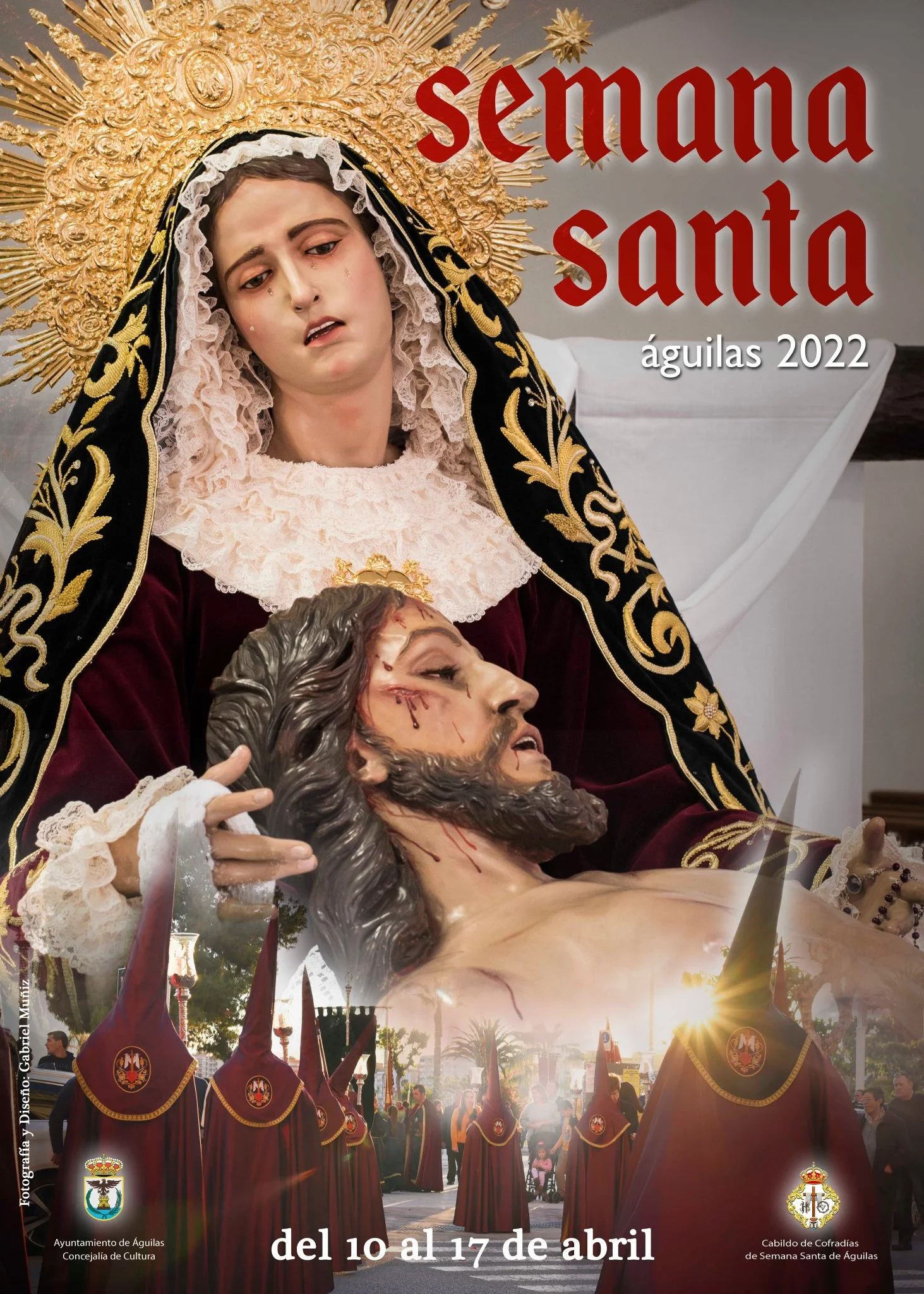 Horarios e Itinerarios de la Semana Santa de Águilas (Murcia) 2022