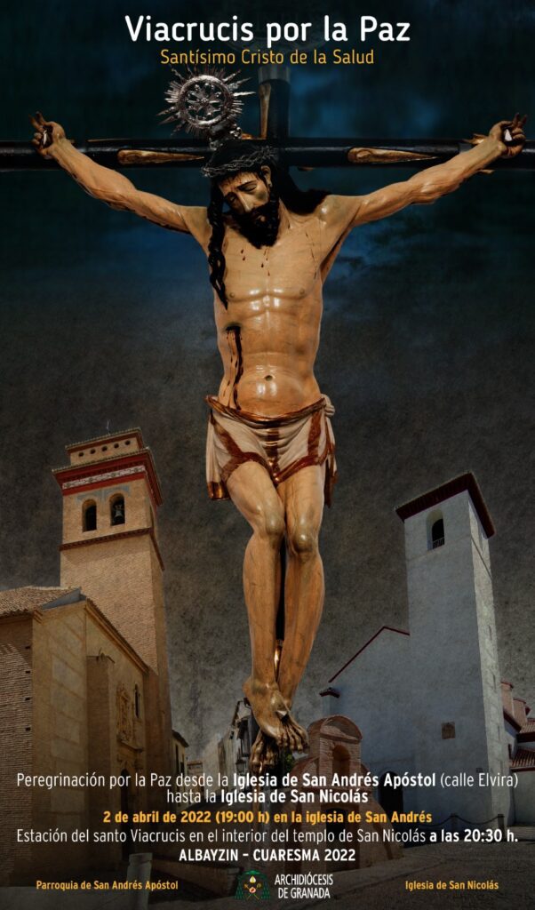 Vía Crucis del Crucificado de la Salud el próximo 02 de Abril en Granada