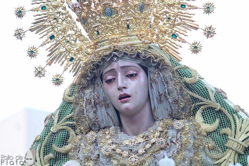 Horario e Itinerario de la Procesión de Nuestra Señora de la Esperanza y Refugio este Sába 02 de Abril en Málaga