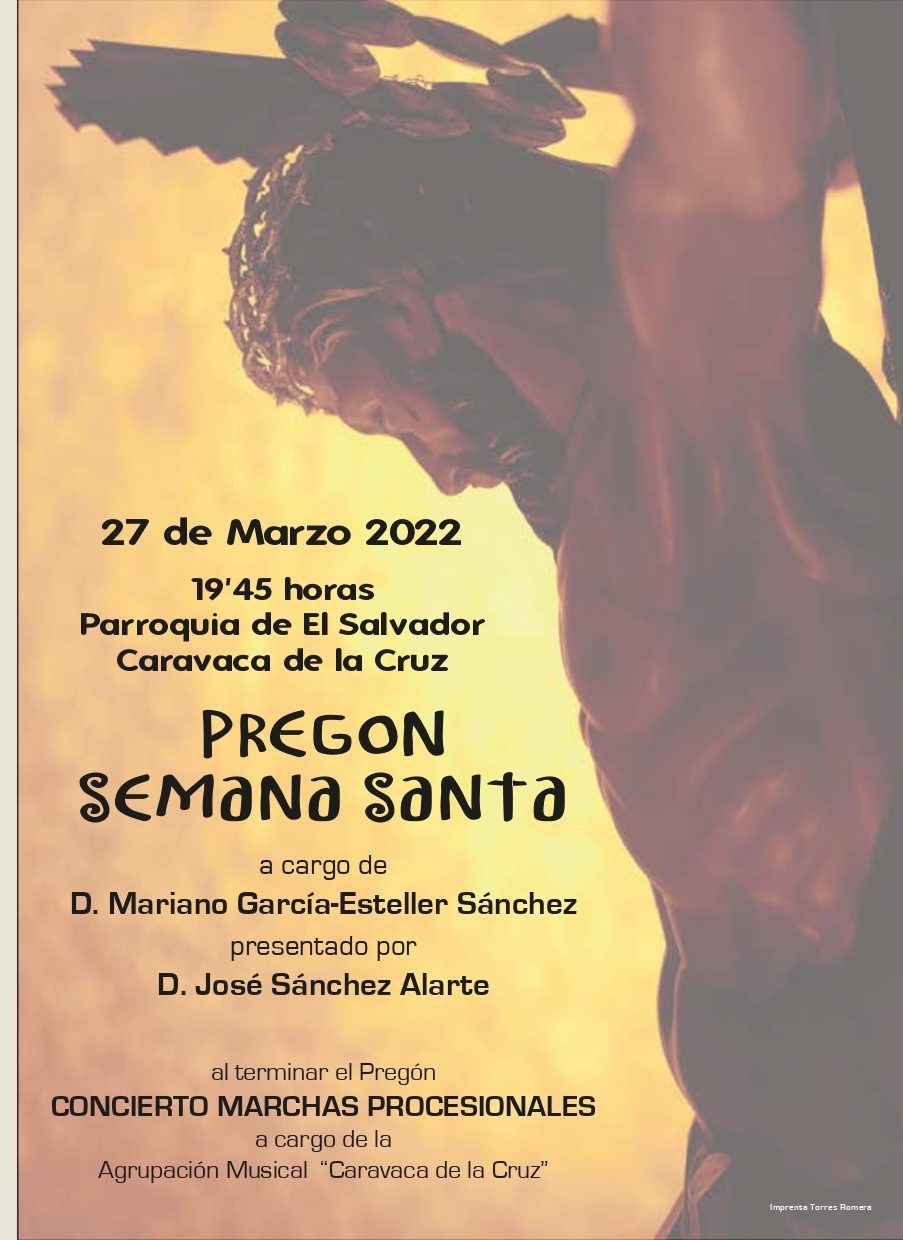 Horario e Itinerario Semana Santa Caravaca de la Cruz (Murcia) 2022