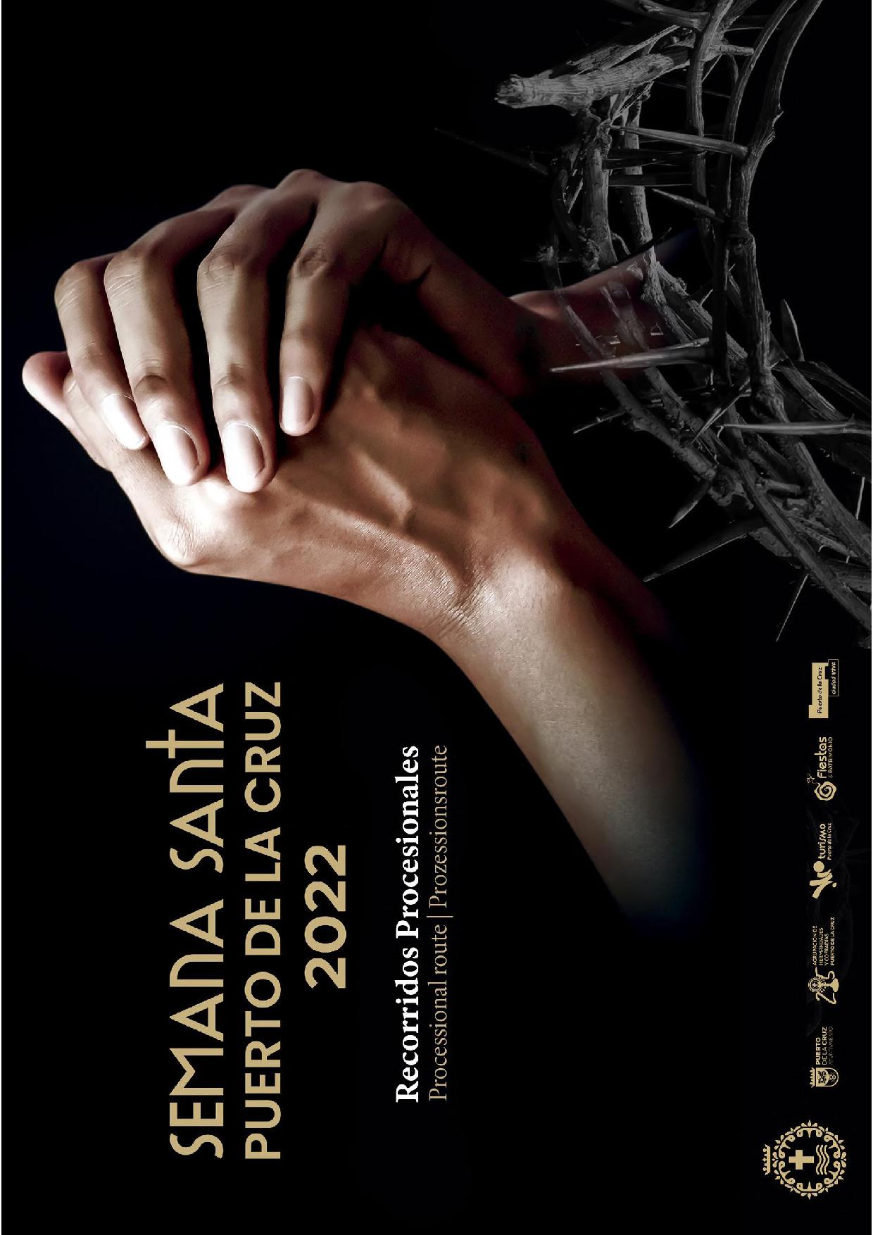 Horarios e Itinerarios de la Semana Santa Puerto de la Cruz (Tenerife) 2022