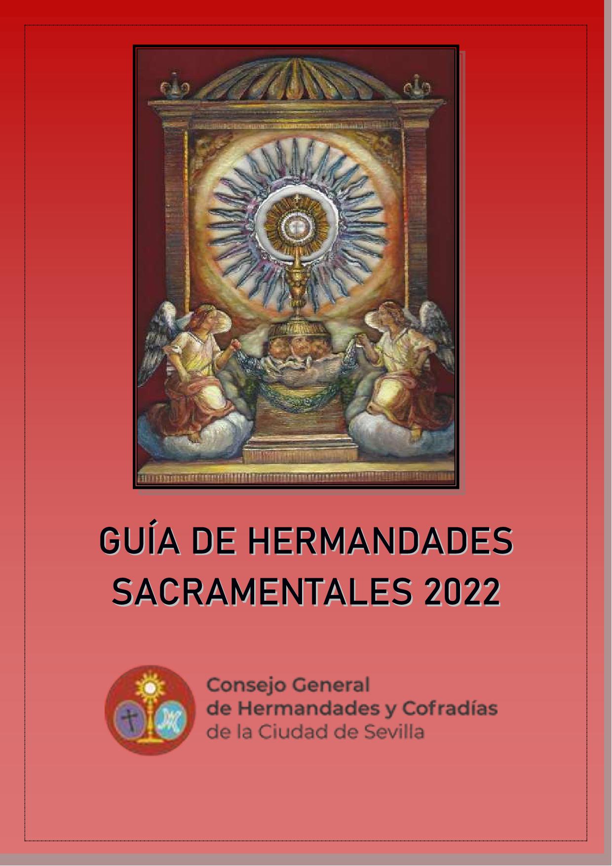 Descargue o lea la Guía de Hermandades Sacramentales de Sevilla 2022