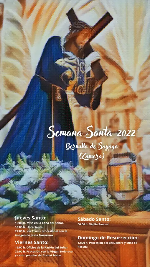 Programa Semana Santa Sayago (Zamora) 2022