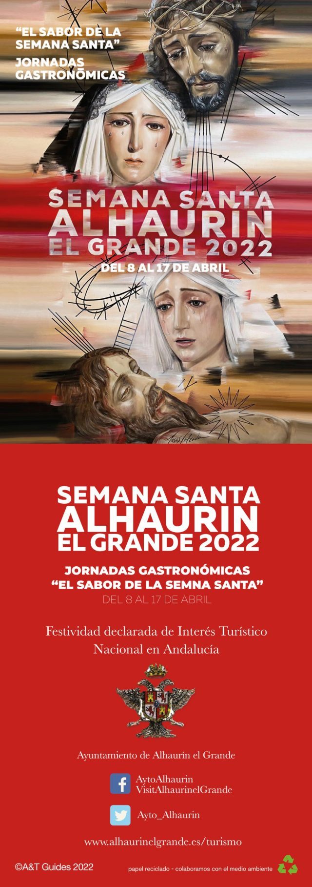 Horario e Itinerario Semana Santa Alhaurín el Grande (Málaga) 2022